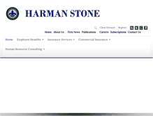 Tablet Screenshot of harmanstone.com